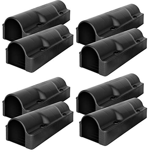 Köderstation Ratten Set Rohr Köderbox Garten Mausfalle Mäuse Rattenköderbox Box Rattenköderstation Rattenfalle Kinder- Haustiersicher Koederbox 1-30 St. Petigi