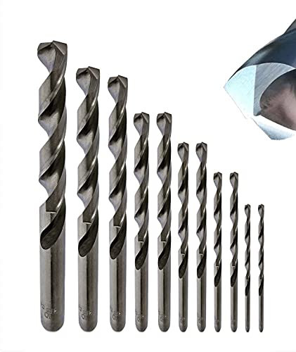HSS G 11 Stück Kernlochbohrer Bohrer Metall Spiralbohrer 2,5/M3-10,2/M12 Set one