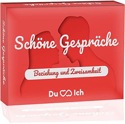 Kulinu Schöne Gespräche - Geschenk für den Partner - Kartenspiel für Paare - Spiel Geschenkidee als Paar - Paarspiele Fragespiel für Zwei Personen - Spiel zu Zweit