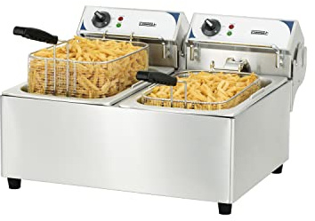 Friteuse électrique 2 x 10 litres