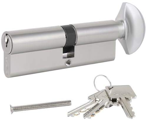 DIDA® 95mm Euro Cylinder Lock 45T/50 UPVC Barrel Lock with 3 Keys Anti-Pick Anti-Bump Door Lock