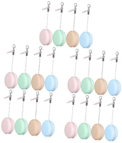 UKCOCO 20pcs Macaron Screen Cleaner Wipes for Phone Decorative Pendants Creative Mobile Phone Screen Wipes for Fingerprint and Dust Cleaning