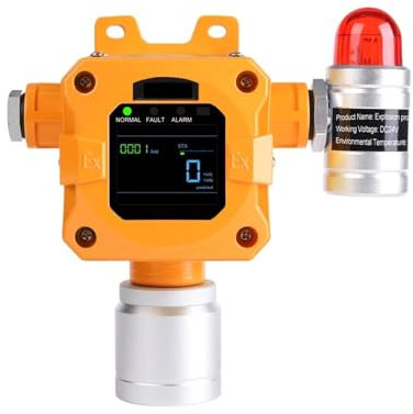 Rilevatore di gas naturale Analizzatori di rilevamento di gas combustibili antideflagranti fissi RS485 4-20MA CO O3 O2 H2S CH4 LEL Rilevatore di gas per la casa e il camper(CH4 0-100 LEL)