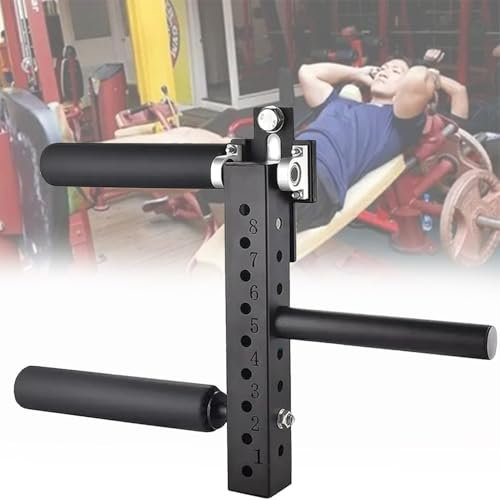 DPLWJPP 16/18/26 Mm Beinstrecker Und Beinbeuger Maschine,8 Stufen Verstellbare Beinmuskelgruppen,Zubehör Für Fitness-Squat-Racks Für Effektives Beinmuskeltraining,16mm-25mmdiameter