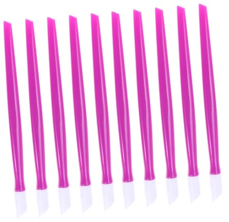 CANIGHT 100 Unidades Manicura Palillo Para Limpiar Cutículas Quitapieles De Manicura Pulidor De