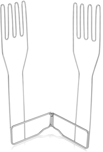 MAGICLULU Supporto Pieghevole per Guanti da Cucina in Ferro Argento