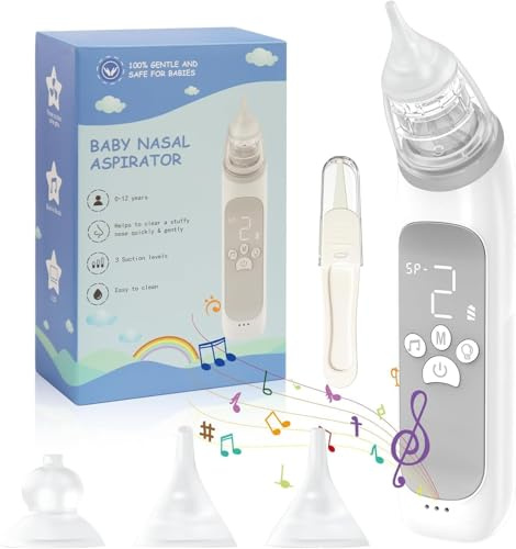 Aspiratore Nasale Baby | Aspiratore Nasale Baby | Aspiratore Nasale Baby Elettrico Con 3 potenze di aspirazione-11111