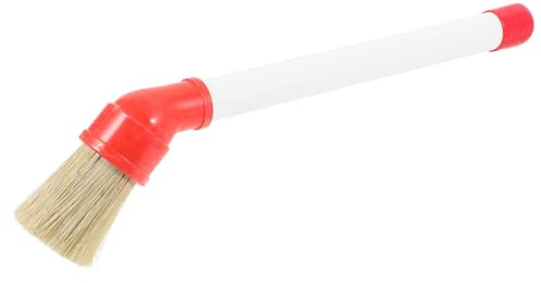 ABOOFAN Cepillo de Limpieza de Llantas y Neumáticos con Mango Ergonómico para Limpiar Motores y Superficies de Vehículos Cepillo de Detalle para Automóviles