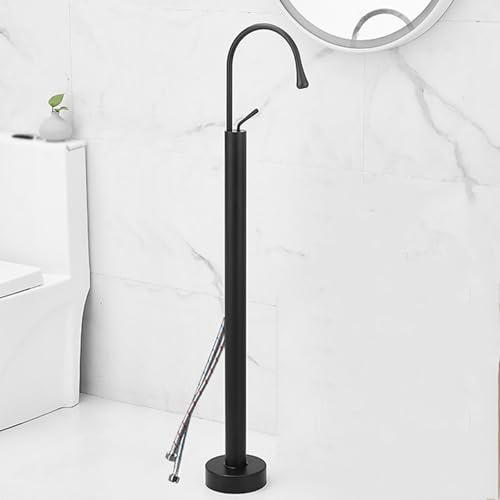 YCVAWEOD Baignoire autoportante Taps à 360 ° pivotants et froids et froids de Bain en Laiton LWX