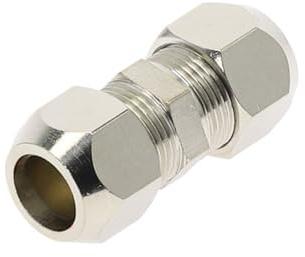 OGIZQNHA Rohrdichtungs-Push-to-Connect-Fitting – Twist-Lock-Rohrverschraubung mit Mutternsicherung for 4–12 mm Rohre, 1 Stück(10mmx10mm)