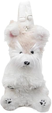 Generico Mochila de peluche | bolso suave y divertido para perros | bolso suave de peluche bolso para animales - para viajes al aire libre, picnics, citas diarias Combina y funcionalidad, Rendol