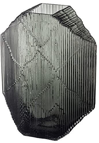 Iittala Kartta 1057708 Glass Sculpture 240 x 320 mm Dark Grey