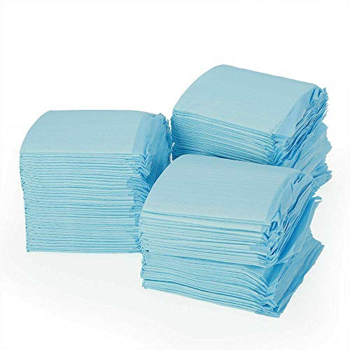 Trainingsunterlagen (100 Stück) für Haustiere Trainingsunterlagen für Welpen Puppy Training Pads Welpentoilett Welpenunterlage, Trainingsmatte 33 x 45 cm