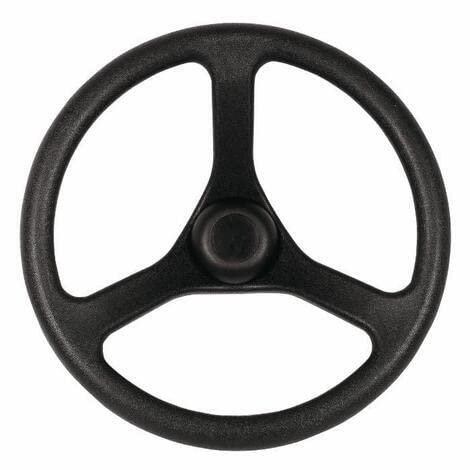 G.L.D. Forniture Lenkrad für Traktoren, Kunststoff, Schwarz, 320 mm, Traktorenlenkrad