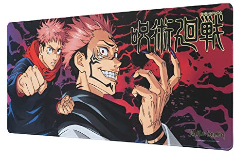 Alfombrilla ratón XXL Jujutsu Kaisen - Alfombrilla Escritorio (Mouse Pad XXL: Protector Escritorio) | Accesorios Gaming - Tapete Escritorio : Alfombra Escritorio Impermeable y Antideslizante
