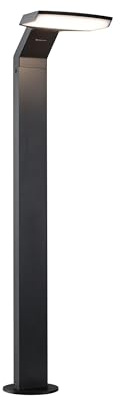 Paulmann 94828 LED Pollerleuchte Zenera IP44 10W 700lm 670mm Anthrazit Metall 3000K seewasserresistent