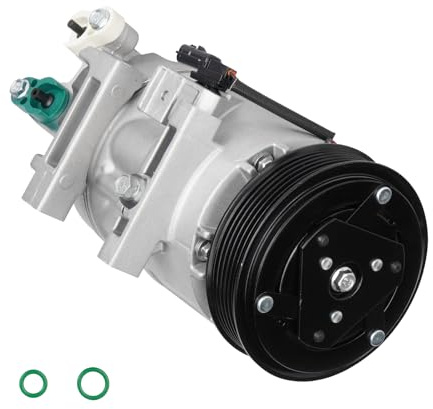 Air Conditioning Compressor & A/C Clutch for Nissan Altima 2.5 2.5L 2013 2014 2015 2016 2017 2018 (Not Fit for 2.5L SL/SV), CO 29074C