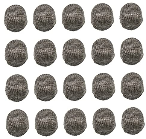 20 Stück Stylus-Tuchspitze Blen Pen Stylus- Bulk-Bleistiftkappe Schutzstiftspitze Geräte Stylus- Für Touchscreens Stylus-Stift-Teile Nano-Leitendes Tuch Ersetzen