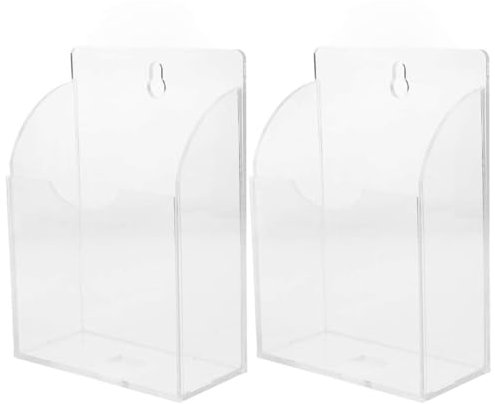 ABOOFAN 2-Piece Ice Scoop Holder for Ice Maker Acrylic Spoon Rest and Utensil Rack Space-Saving and Modern Design