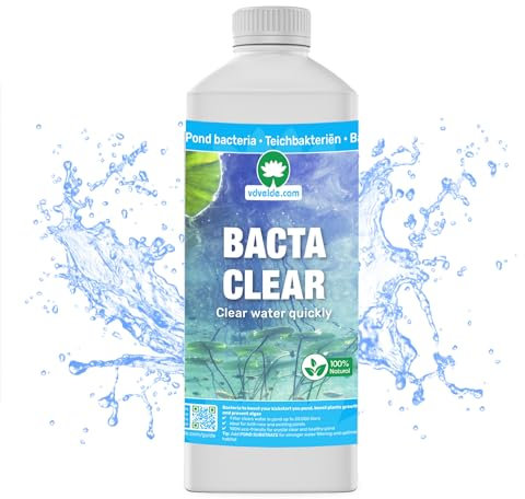 vdvelde.com - Bokashi Teichbälle: BACTA CLEAR - Natürliche Teichkugeln Alternative - - - Für 1.000 bis 20.000 L- 100% ökologisch: schnell klares Wasser- Sicher für Menschen, Pflanzen und Tiere