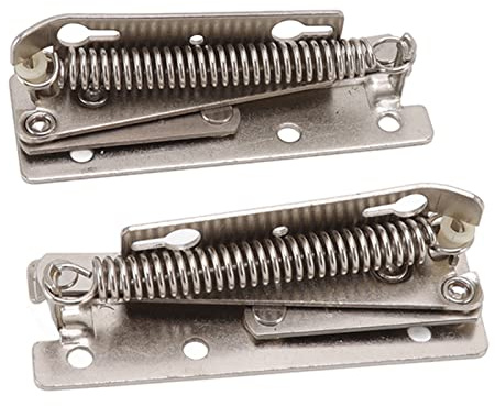 Schrankscharnier aus Edelstahl, 90 Grad Öffnungswinkel, für Klappbett, Sofa, Schrank