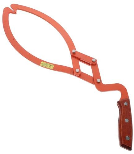 NULYLU Wood Lifting Tools Claw Log Lifter Heavy Duty Grabber for Timber Dragging and Carrying Log Tongs