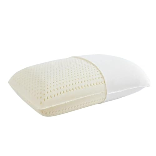 Oreiller Latex Oreiller en latex avec housses for soulager la pression, soutenir le sommeil, oreiller cervical for les dormeurs sur le dos et sur le côté Coussin Memoire Forme(Color A 1 Pieces,70x40cm