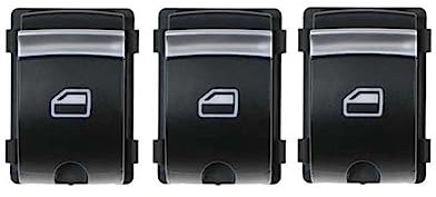 Bouton de commutation de fenêtre 4F0959851J 4F0959855B pour A6L Q7 2006-2015 Bouton de lève-vitre à commande électrique 4F0 959 851 J 4F0 959 851J Accessoires de voiture Commutateur de commande de vit