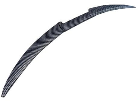 MeKnMoney Alerón Techo Alerón Trasero Techo para Mercedes CLA Shooting Brake 2015-2026, PVC AleróN de Labio Maletero Antiarañazos Accesorios,B/Carbon Fiber Look