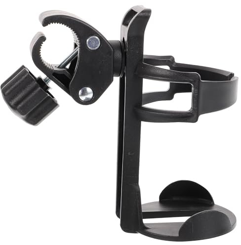 Anneome Portavasos Ajustable para Andador, Cochecito y Bicicleta, Estante Desmontable para Botellas y Biberones, Material Resistente y Práctico, Accesorio para Bebidas Seguro y Estable,