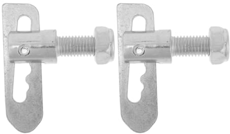 WATIIFUFU Pestillo de Cierre de Seguridad para Camión y Remolque, Perno de Caída de Hierro Galvanizado M12x25 Mm, Juego de 2 Unidades, Sujetadores Soldables para Caja y Portón Trasero,