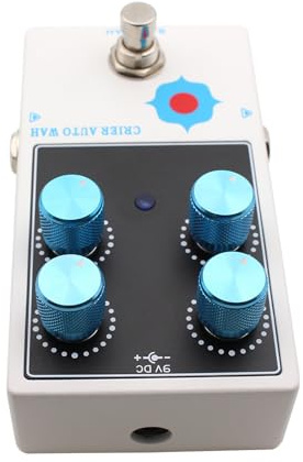 Generic CRIER AUTO WAH Baseffektpedal Dynamisk True Bypass-design för Basgitarr Kompakt Fotavtryck med 4-knappskontroll