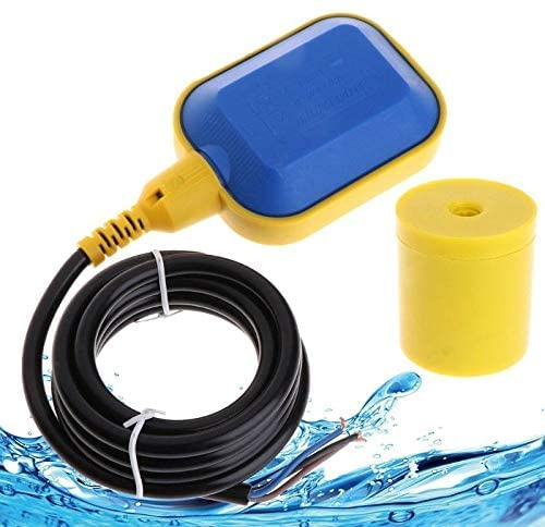 Kabel Schwimmerschalter Wasserstandsregler, 5M 15 (8) A 250V Schwimmerschalter Pumpe Tauchpumpen für Tankpumpe, 0～65℃ | Wasserstandsregler Pumpe, IP68, Tank Teich Bewässerung