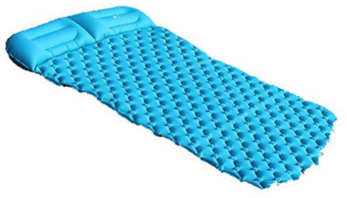 KUANDARMX Sicherheit Isomatte Camping Selbstaufblasende Handpresse Isomatte Aufblasbare Luftmatte Ultraleicht, langlebige wasserdichte Schlafmatte zum Outdoor Sanft, B