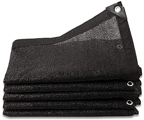 Idpaggg Tenda da Sole Traforata per orto,Cortile, Telo ombreggiante Anti UV, Antivento, Rete di Protezione Solare UPF 50+ con Occhielli, Copertura per terrazzo, Giardino, Auto(Size:3x5m/9.84x16.4ft)
