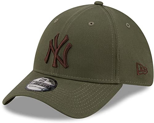 New Era - MLB New York Yankees League Essential 39Thirty Stretch Cap Farbe Grün, Größe S-M