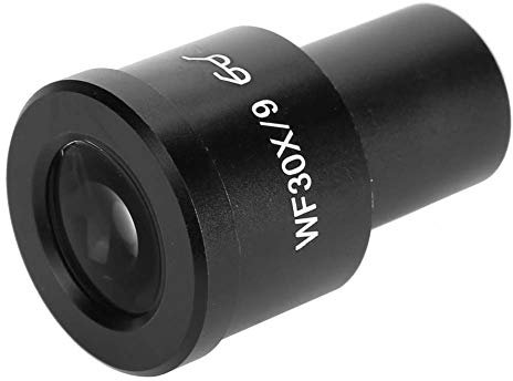 GWF001 Mikroskopokular, wf30X/9 23,2 mm Weitwinkelokular Brennweite Mikroskop mit Okularlinse 9 mm, für Mikroskope der biologischen Industrie