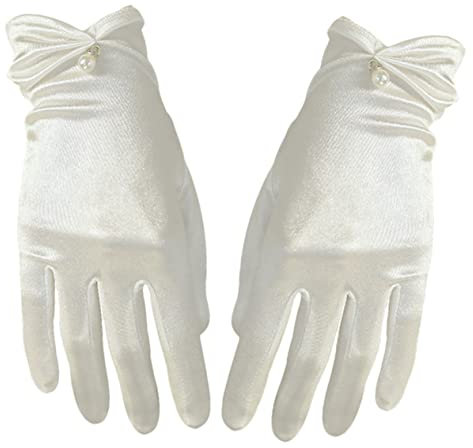 VALICLUD Spitzenhandschuhe Hochzeitshandschuhe Mesh Brauthandschuhe Elegant Für Hochzeit Tanzveranstaltungen