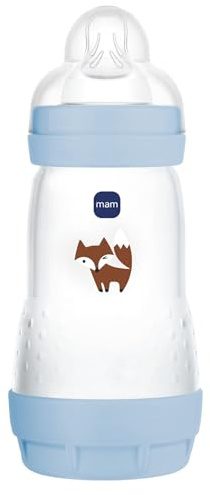 MAM Biberons Easy Start Anti-colica 2+ mesi, 260 ml, Oceano