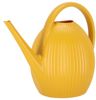 Rivanto® Design Gießkanne 10l geriffelt 46 x 25 x 34,5 cm ml Gießkanne Garten Zimmerpflanzen