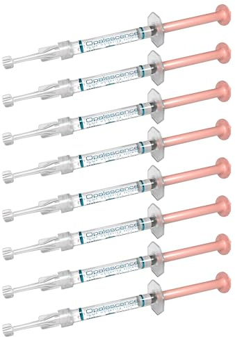 Opalescence 35% with PF Gel Syringes Teeth Whitening - (8 Syringes) Refill Kit Carbamide Peroxide. Made by Ultradent, in Melon Flavor. Tooth Whitening Refill Syringes 5404-4