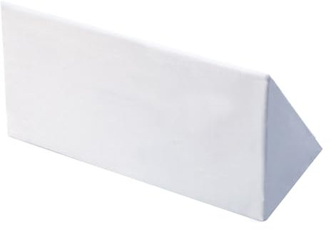 Memory Foam Bett Keilkissen für Säure Reflux Sodbrennen Gerd Medizinische Qualität Dreieck Kissen für Bettwunden Stützendes Dreieckskissen für bettlägerige Patienten Weiß