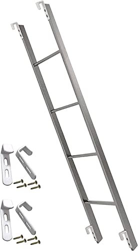 Etagenbettleiter Ersatzleiter für Etagenbetten, zum Einhängen, Leitern für Etagenbetten – 46/51/55/59 Zoll hohe Loft-/Kabinen-/Trittleitern, Hardware im Lieferumfang enthalten