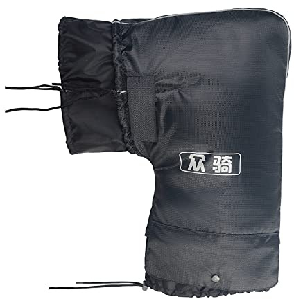 Fahrrad-Lenkerhandschuhe, Winter, kaltes Wetter, Regendicht, Unisex, für Mountainbike, warme Griffabdeckung, Lenker, Fahrradhandschuhe, Winter, Thermo-Fahrradhandschuhe, Handwärmer