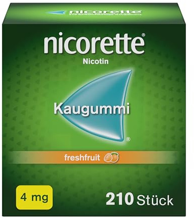 nicorette Kaugummi 4 mg freshfruit 2x210 St.- NEU