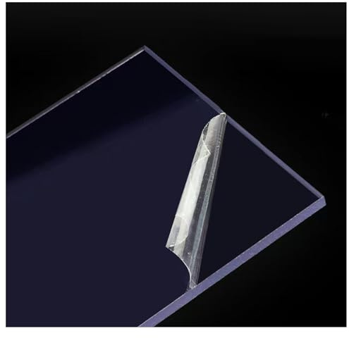 Placa de cristal acrílico A3, 297 mm x 420 cm, 4 mm de grosor, hojas de cristal acrílico, transparente, resistente, placa de plástico transparente para decoración, pantalla, marcos de fotos, pintura