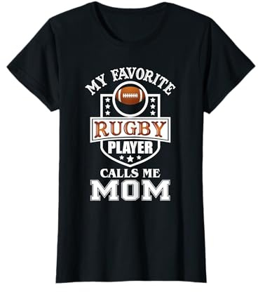Funny Rugby Mom Rugby T-Shirt