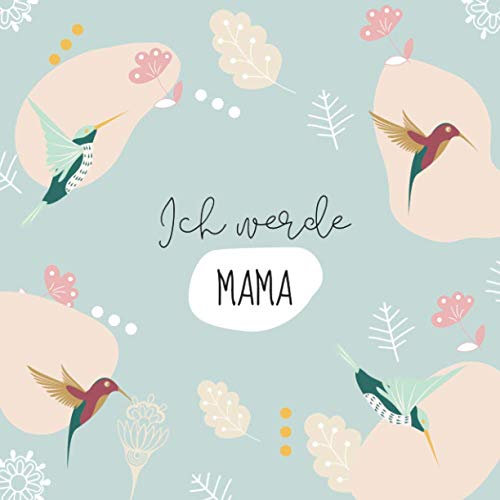 Nālā daily | Erinnerungsbuch Ich werde Mama: Schwangerschaftstagebuch für werdende Mamis (in blue)