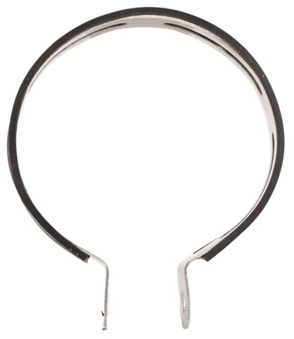 Abrazadera de Escape de Motocicleta, Soporte de Silenciador, Clip de Fijación de Tubo, Acero Inoxidable