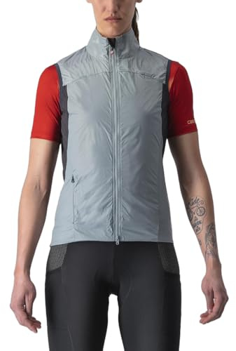 CASTELLI 4523094-493 UNLIMITED W PUFFY VEST Women's Sports vest ICE DEFENDER/SILVER GRAY M